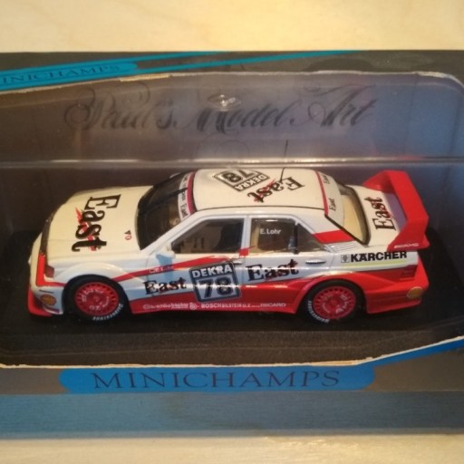 Zdjęcie oferty: Mercedes 190E Evo2 DTM 1:43 Minichamps AMG East