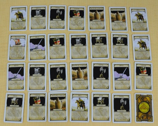 Zdjęcie oferty: TALISMAN Magia i Miecz: komplet 28 kart ekwipunku