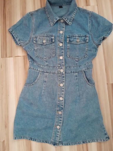 Zdjęcie oferty: Shein sukienka jeansowa S