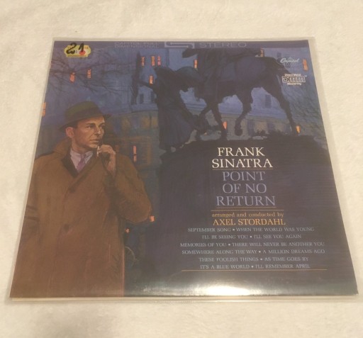 Zdjęcie oferty: Frank Sinatra – Point Of No Return, winyl EX