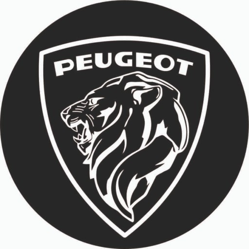 Zdjęcie oferty: Dekielki PEUGEOT NOWE LOGO 68MM Szare na czarnym!