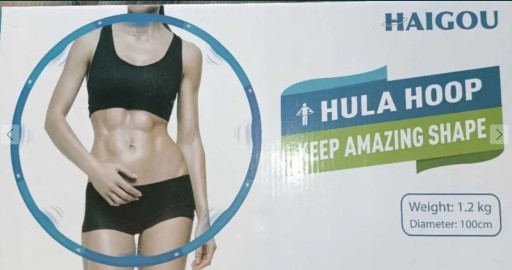 Zdjęcie oferty: HULA HOP HAIGOU 100 CM składane pianka