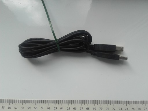 Zdjęcie oferty: Kabel USB AB, drukarka, scaner, itp., 180cm, 1,8m,