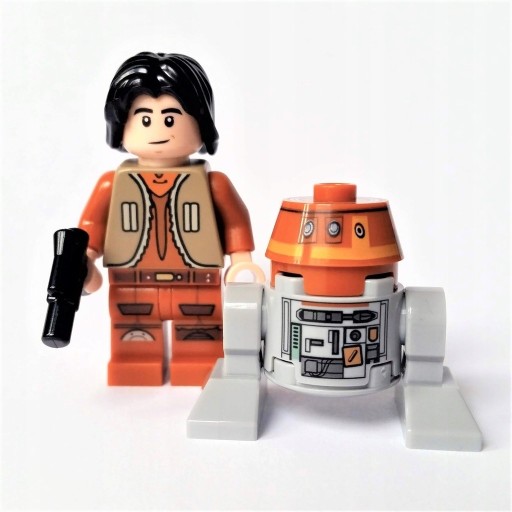 Zdjęcie oferty: LEGO Star Wars Chopper i Ezra Bridger + książka