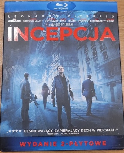 Zdjęcie oferty: incepcja bluray wydanie 2 plytowe