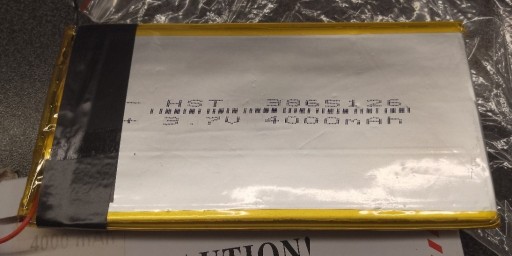 Zdjęcie oferty: Bateria Akumulator Li-Poly 4000mAh 3.7V do tabletu