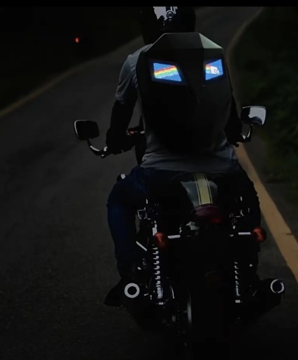 Zdjęcie oferty: Plecak motocyklowy LED
