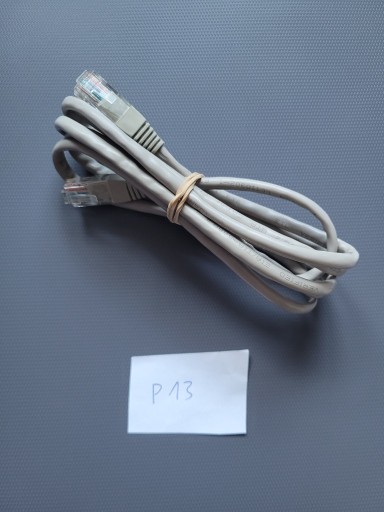 Zdjęcie oferty: Kabel sieciowy RJ-45 (LAN) kat.5e 1,8m szary