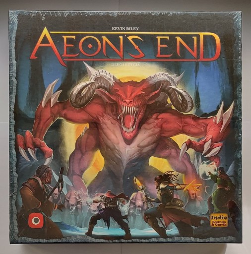 Zdjęcie oferty: Aeon's End druga edycja podstawa + Otchłań, Bezimienni + 3 inne, w folii