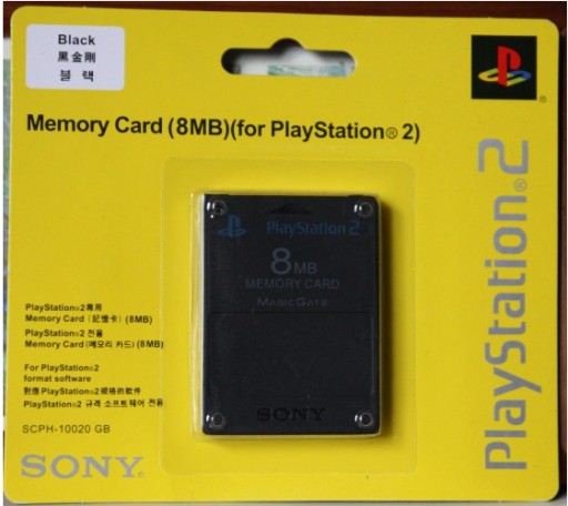 Zdjęcie oferty: Karta pamięci playstation 2 PS2 8MB Magic Gate pad