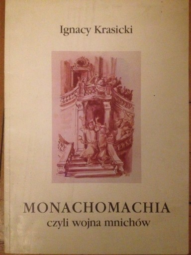 Zdjęcie oferty: MONACHOMACHIA czyli wojna mnichów