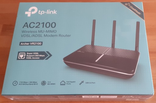 Zdjęcie oferty: TP-Link AC2100 Wireless VDSL/ADSL Modem Router