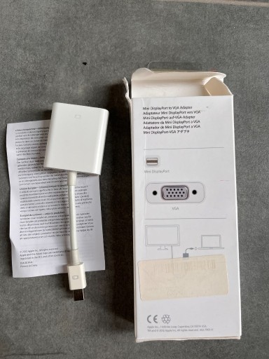Zdjęcie oferty: Apple Przejściówka z Mini DisplayPort na VGA