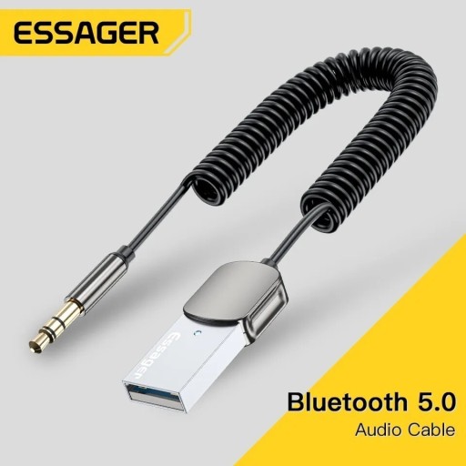 Zdjęcie oferty: Transmiter samochodowy ESSAGER EB01 USB AUX 3.5mm
