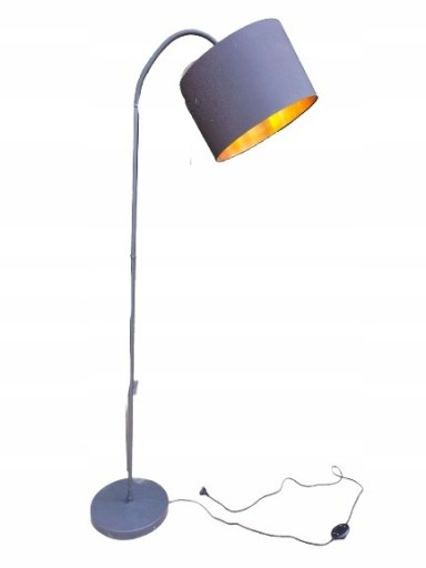 Zdjęcie oferty: Stylowa Lampa podłogowa czarna wys 165 cm