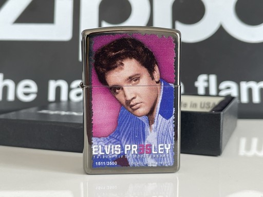 Zdjęcie oferty: Zapalniczka Zippo Elvis Presley limit. 1511/3500