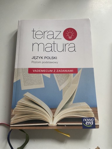 Zdjęcie oferty: Teraz matura. Język polski. Poziom podstawowy.