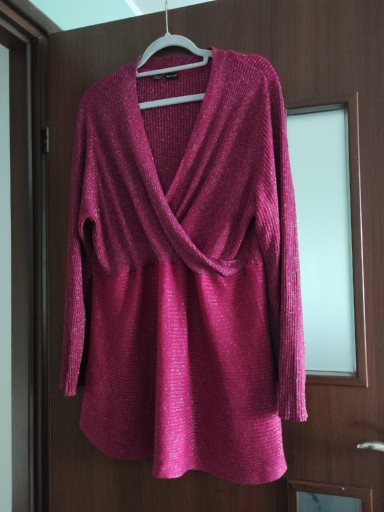 Zdjęcie oferty: Bluzka body flirt 48/50/52 brokat bordo