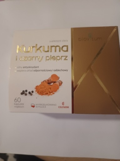 Zdjęcie oferty: Kurkuma i czarny pieprz.