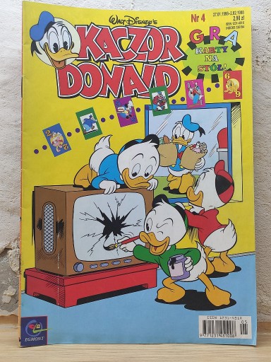 Zdjęcie oferty: KACZOR DONALD Komiks Tygodnik nr 4/1998