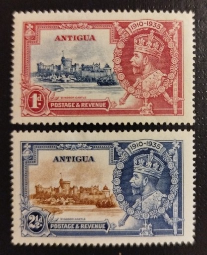 Zdjęcie oferty: Kol.ang. ANTIGUA: 1935r. Mi 71; 73 *.