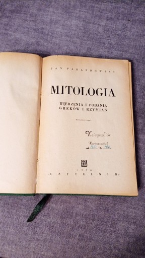 Zdjęcie oferty: Mitologia Parandowski wydanie 1950