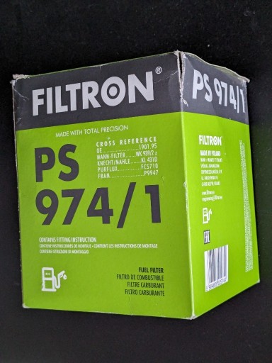 Zdjęcie oferty: Nowy filtr paliwa Filtron PS 974/1 