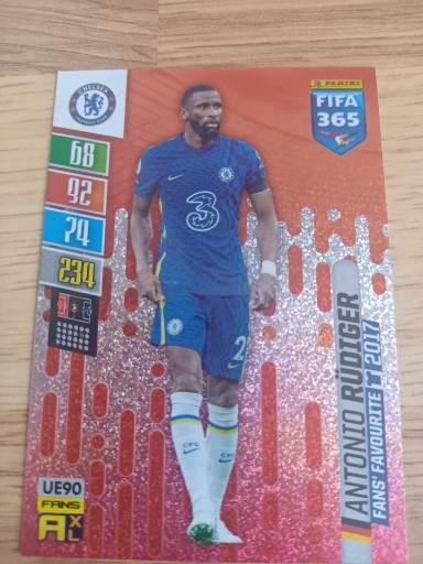 Zdjęcie oferty: FIFA 365 2022 UE90 Fans Favourite Antonio Rudiger