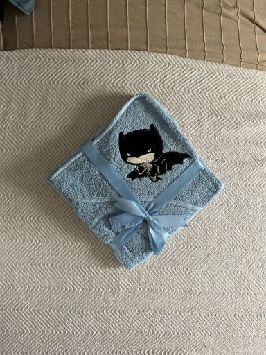 Zdjęcie oferty: Ręcznik z kapturem 80x80 bawełna Batman 