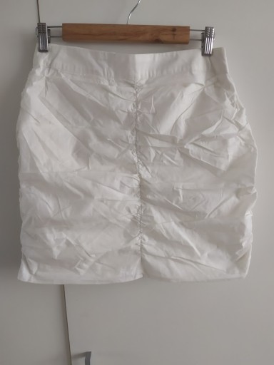Zdjęcie oferty: H&M biała Spódnica na lato bawełniana 38 M