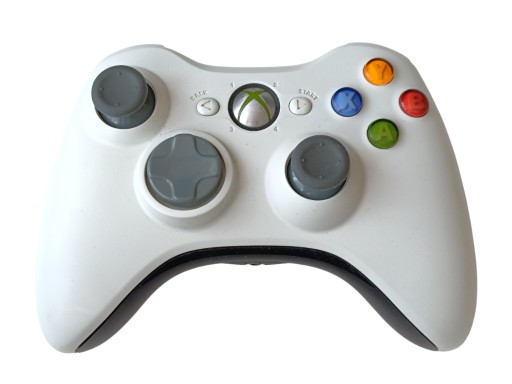 Zdjęcie oferty: XBOX 360 ORYGINALNY PAD KONTROLER BIAŁY PC SKLEP