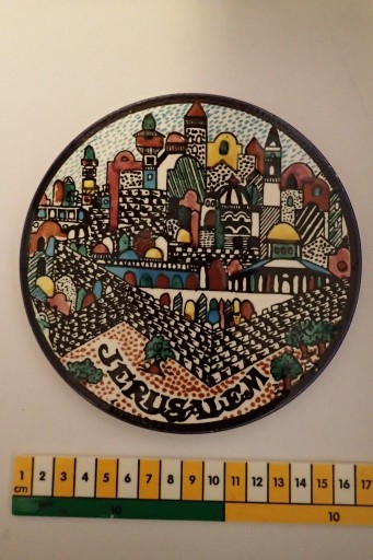 Zdjęcie oferty: Jerozolima - Jerusalem - plakietka ceramiczna 