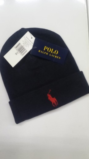 Zdjęcie oferty: CZAPKA RALPH LAUREN GRANATOWA ROZMIAR S