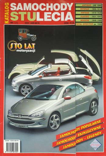 Zdjęcie oferty: Samochody Stulecia (Świata) - auto katalog Prego