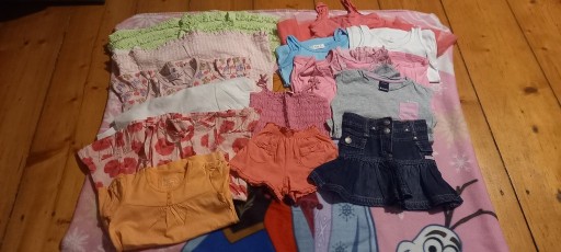 Zdjęcie oferty: Paka zestaw ubrań letnich dla dziewczynki 104