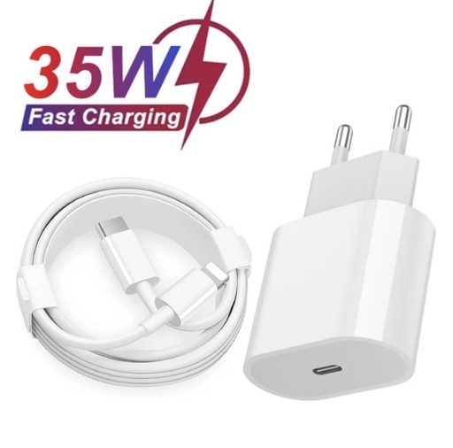 Zdjęcie oferty: Ładowarka i kabel iPhone USB-C 35W Quick Charger 