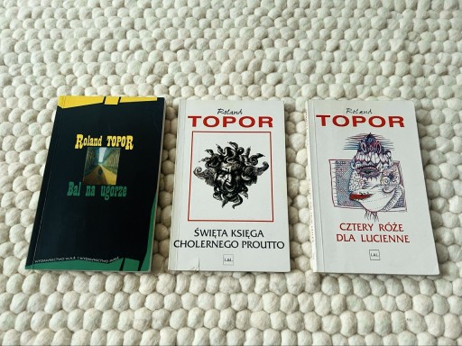 Zdjęcie oferty: Zestaw książek: Roland Topor