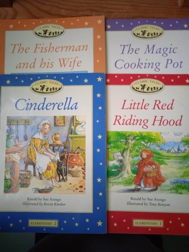 Zdjęcie oferty: Cinderella / Red Riding Hood / bajki po angielsku