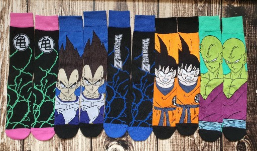 Zdjęcie oferty: 5 Pak Skarpetki Męskie Dragon Ball