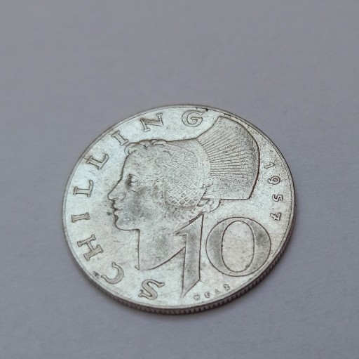 Zdjęcie oferty: Moneta, Austria 1957, 10 Schilling