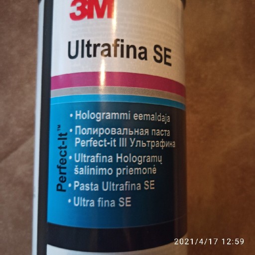 Zdjęcie oferty: 3M 50383 Ultrafina SE 1 litr 