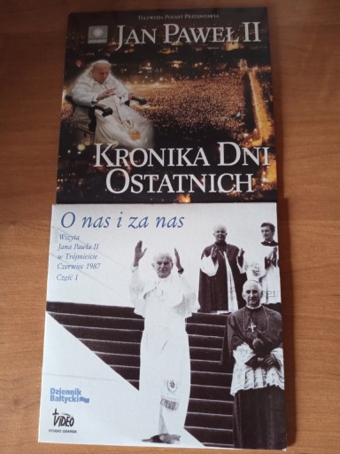 Zdjęcie oferty: Dwie płyty DVD "Jan Paweł II"