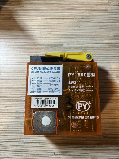 Zdjęcie oferty: PY-800 CPU COIN Selector