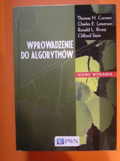 Zdjęcie oferty: Cormen - Wprowadzenie do algorytmów