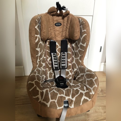 Zdjęcie oferty: Fotelik samochodowy romer king plus żyrafa 9-18 kg
