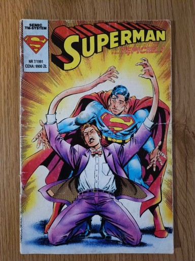 Zdjęcie oferty: Superman 7/91 TM Semic 