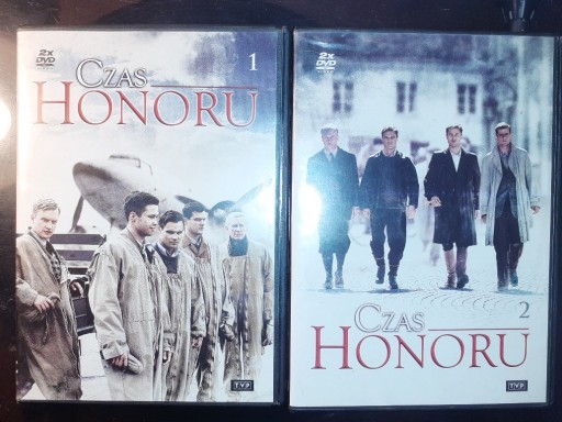 Zdjęcie oferty: Serial Czas Honoru (sezony 1 & 2) 4 x DVD
