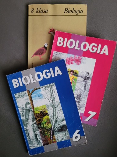 Zdjęcie oferty: Biologia 6 Gulewicz, 7 Gulewicz, 8 klasa Stępczak