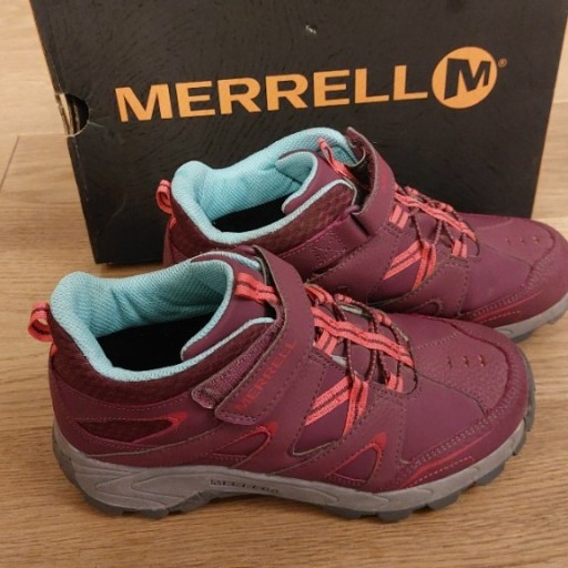 Zdjęcie oferty: Buty Trekkingowe MERRELL dziewczęce rozmiar 35