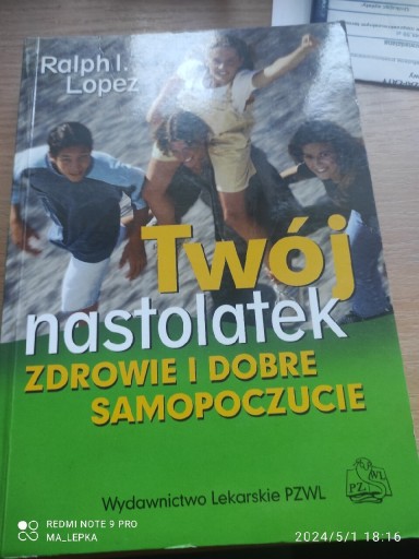 Zdjęcie oferty: Twój nastolatek zdrowie i dobre samopoczucie